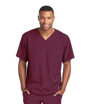 SKECHERS MEN'S 1PKT STRUCTURE CROSSOVER V-NECK