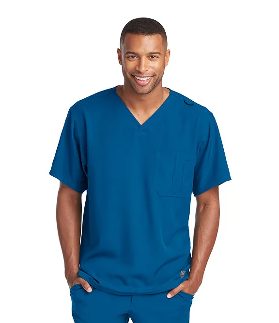 SKECHERS MEN'S 1PKT STRUCTURE CROSSOVER V-NECK