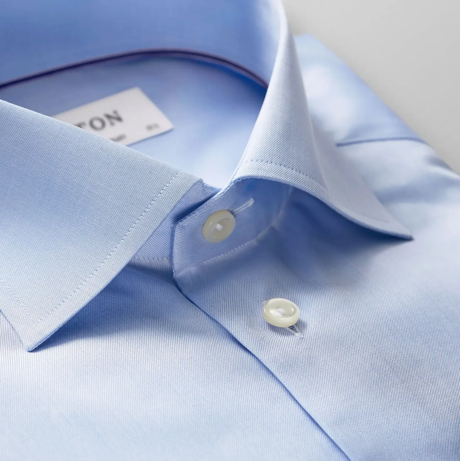 Sky Blue Signature Twill Shirt