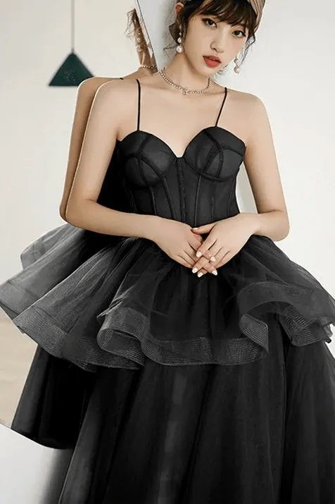 Spaghetti Straps A-line Sage Green Long Formal Prom Dress TP1138