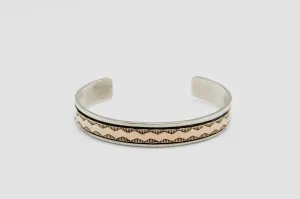 Sterling & Gold Cuff