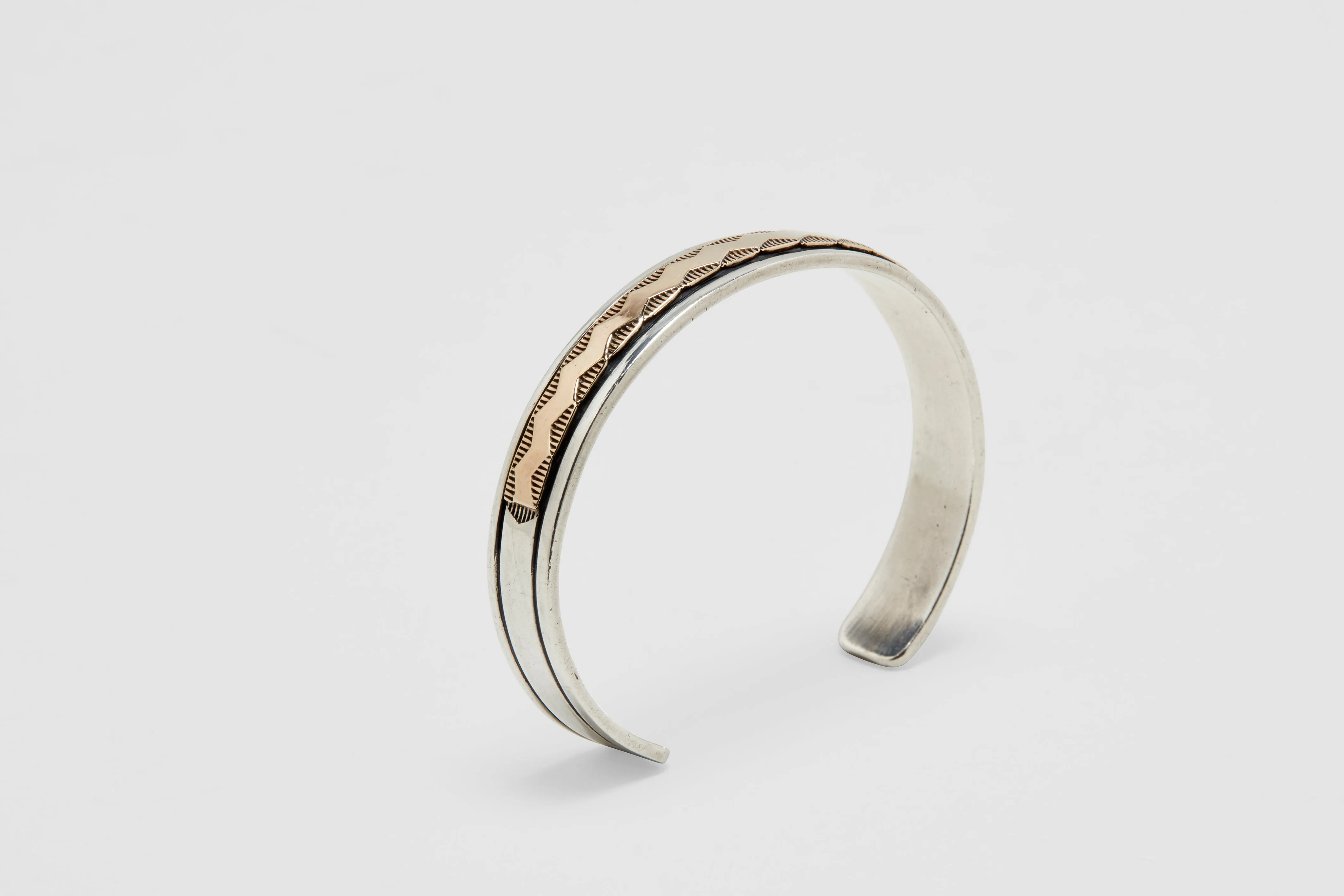 Sterling & Gold Cuff