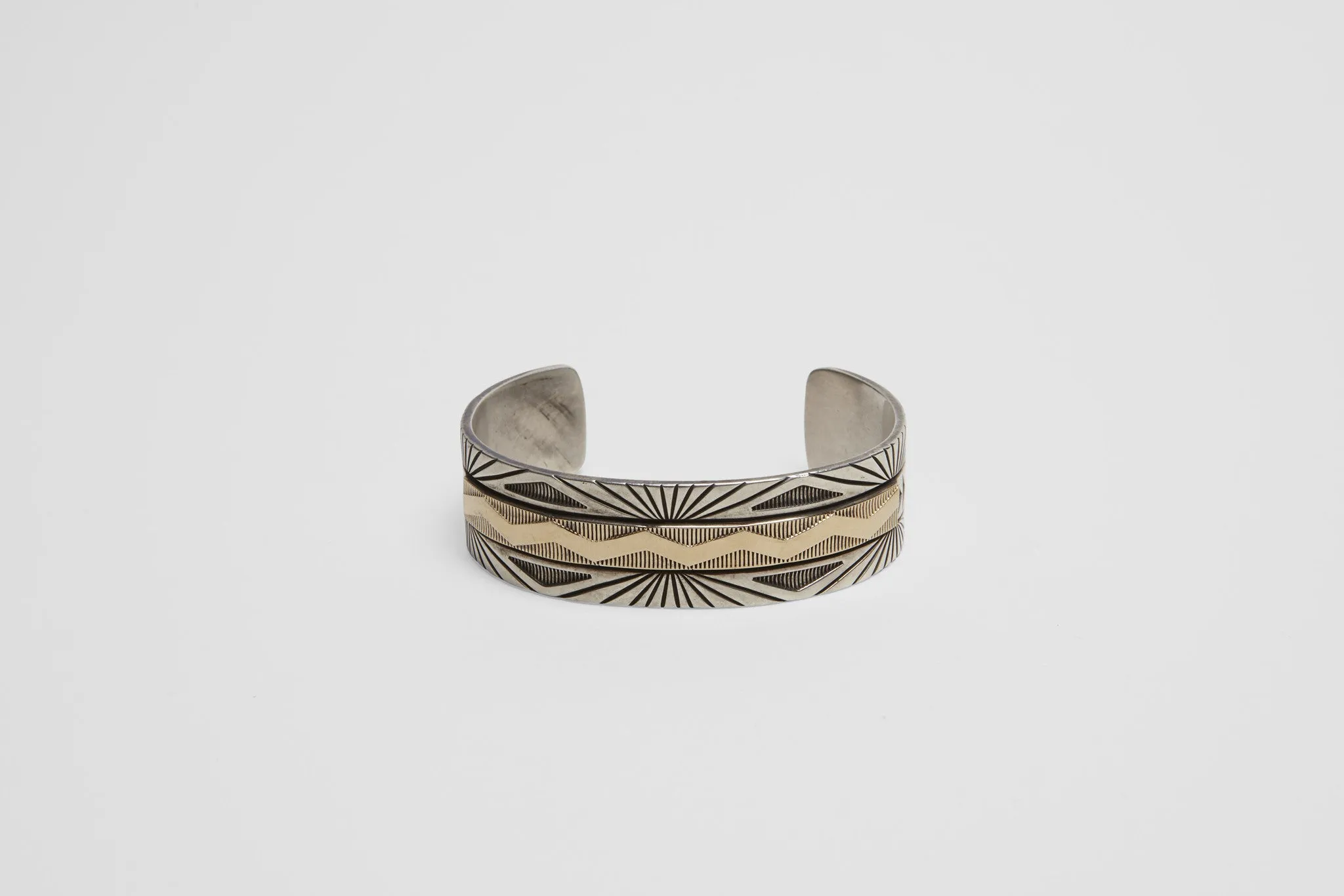 Sterling & Gold Cuff