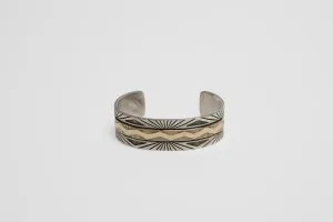 Sterling & Gold Cuff