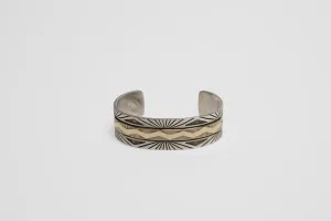 Sterling & Gold Cuff