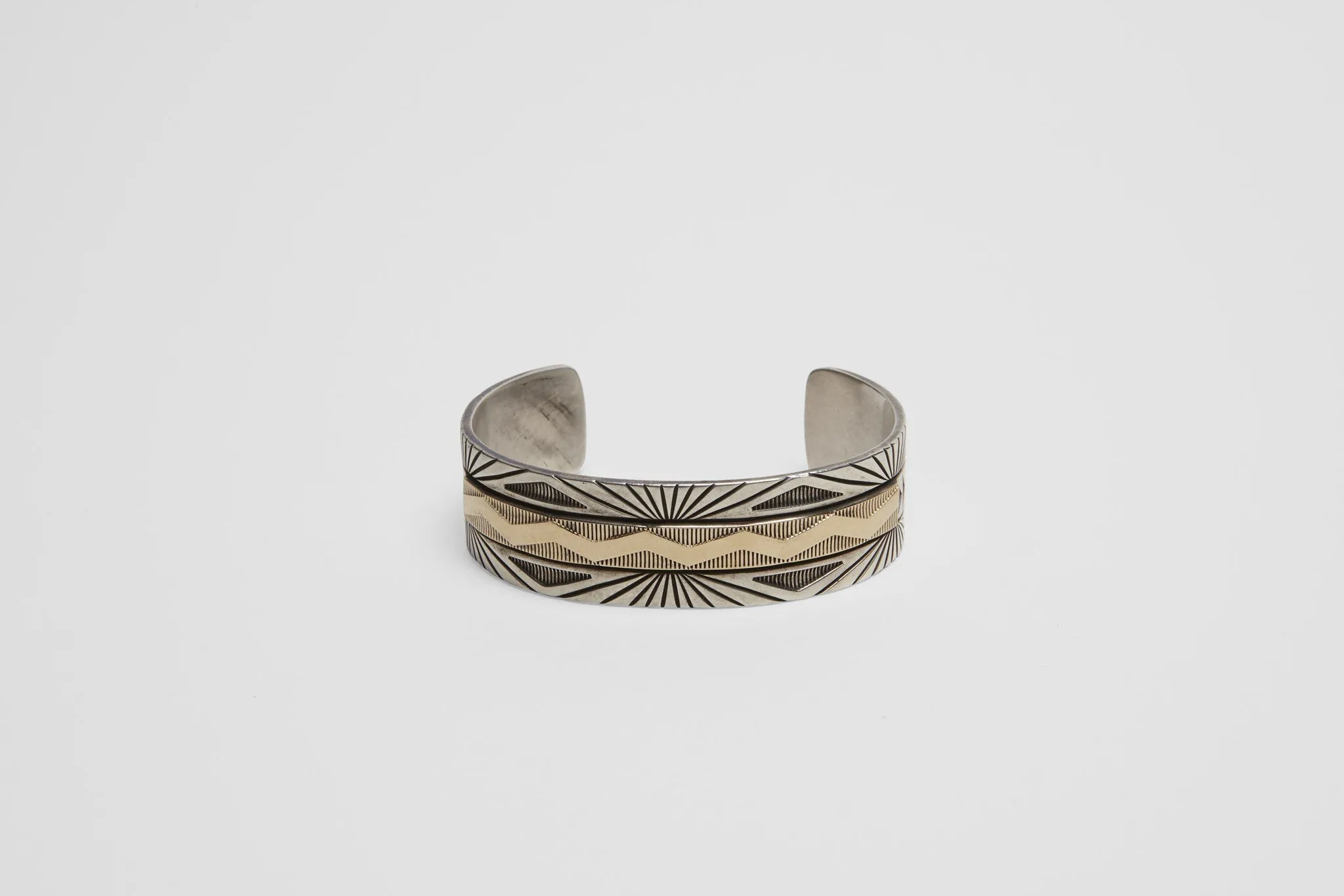 Sterling & Gold Cuff