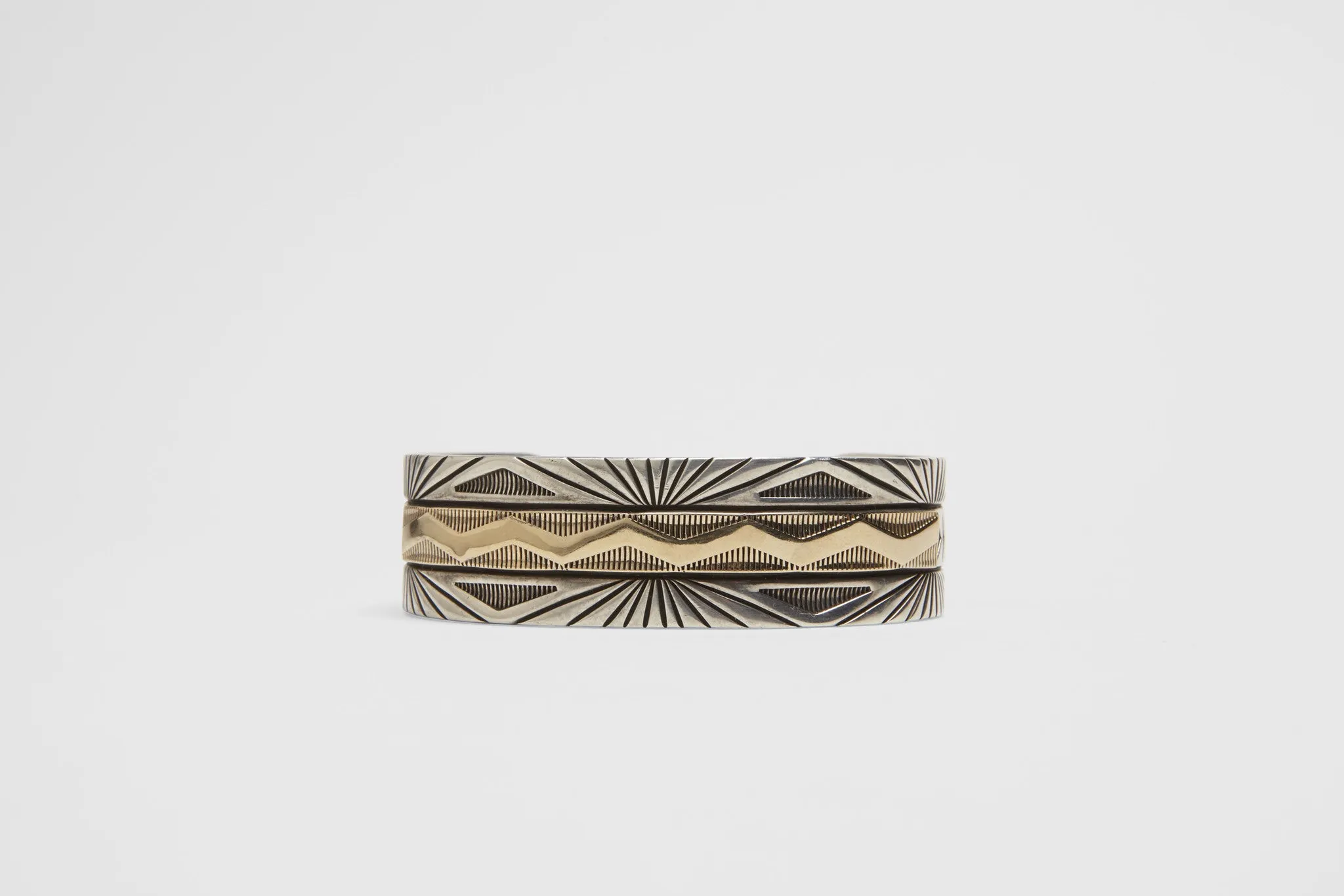 Sterling & Gold Cuff