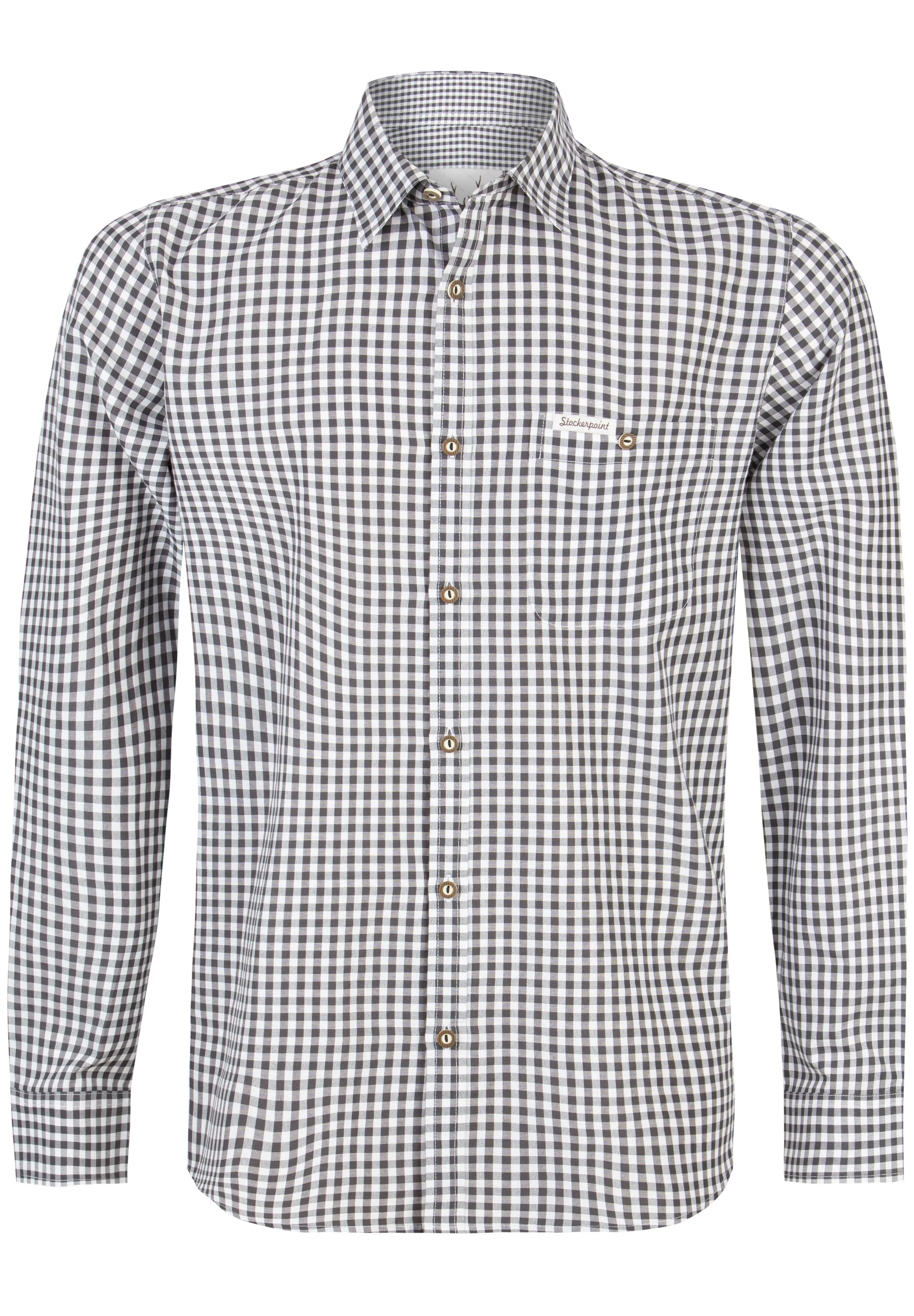 Stockerpoint Traditional Campos3 "anthracite" Long Sleeve Shirt (discontinued)