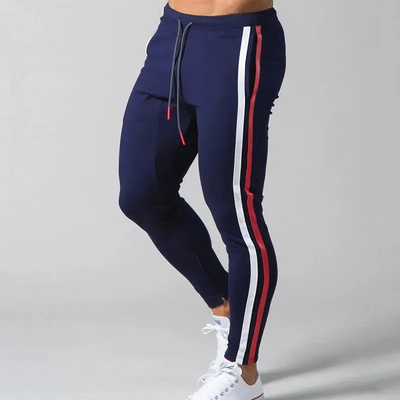 Stripe Vibe™ | Men's Stripe Skinny Pants | Lightweight Fabric, Breathable Design & Tailored Fit