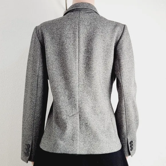 𝅺TALBOTS Petite Wool Blend Warm Career Wear Blazer Sz 12P