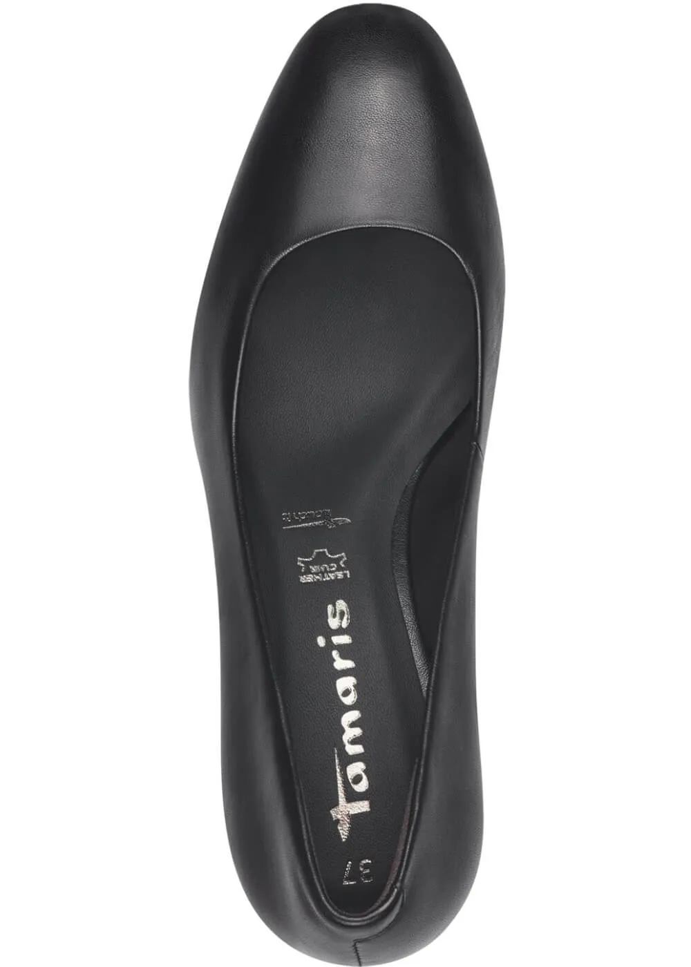 Tamaris Joanna Leren 50's Pumps Black