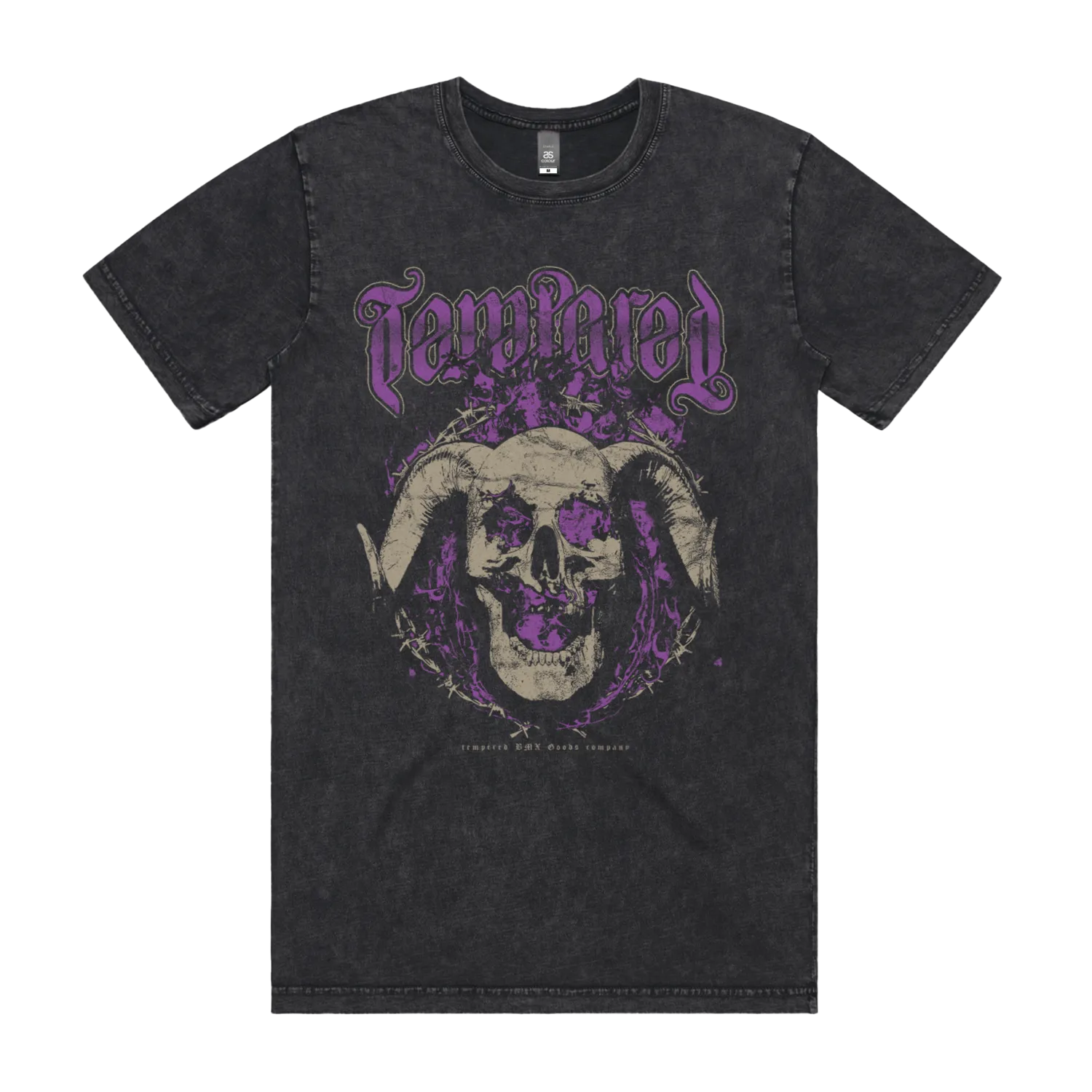 TEMPERED GOAT STONE WASH TEE