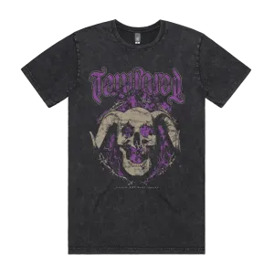 TEMPERED GOAT STONE WASH TEE