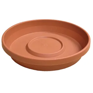 Terracotta Poly Classic Flower Pot Saucer - 8"