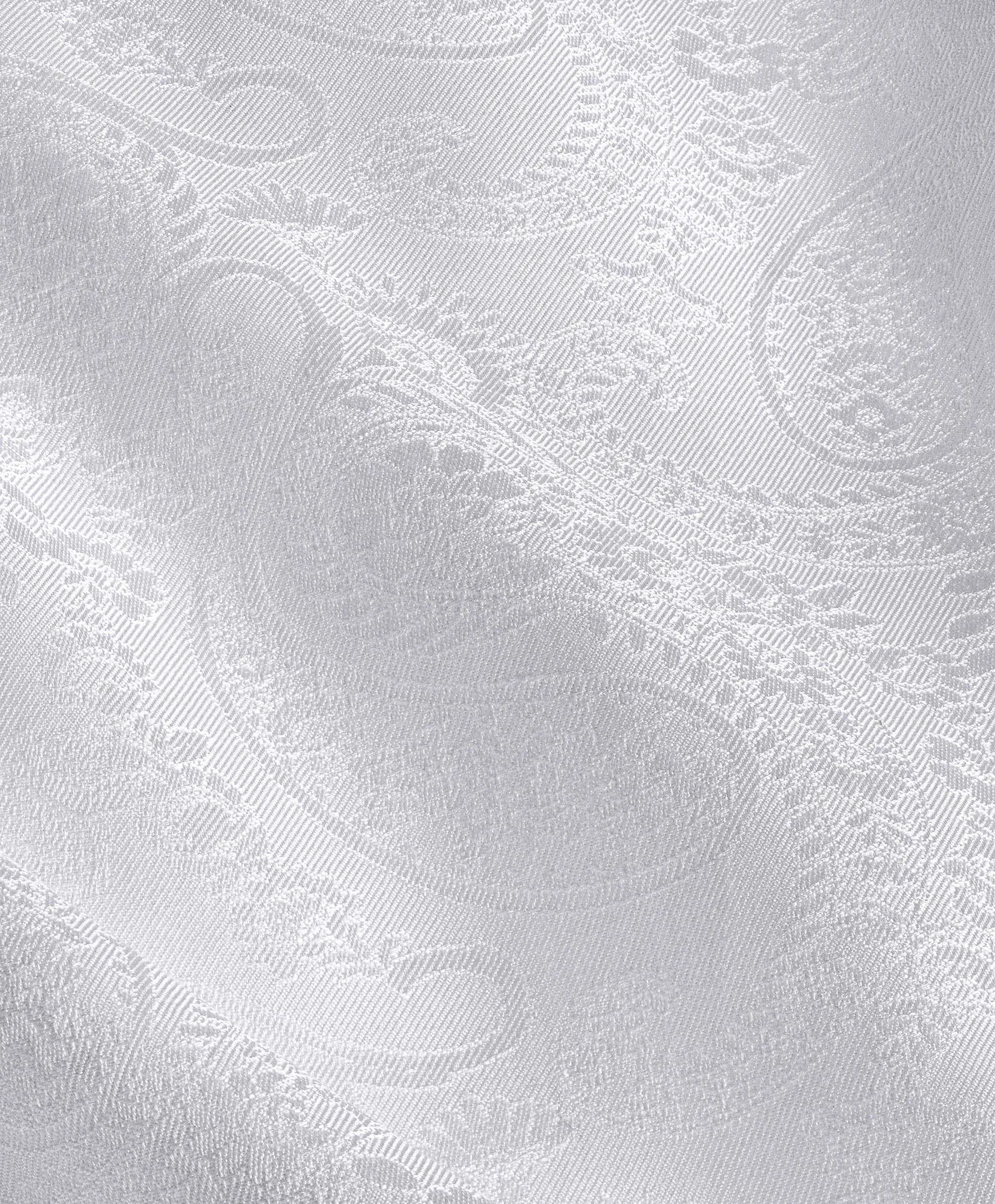 TFSS07501110 | White Paisley Formal Shirt