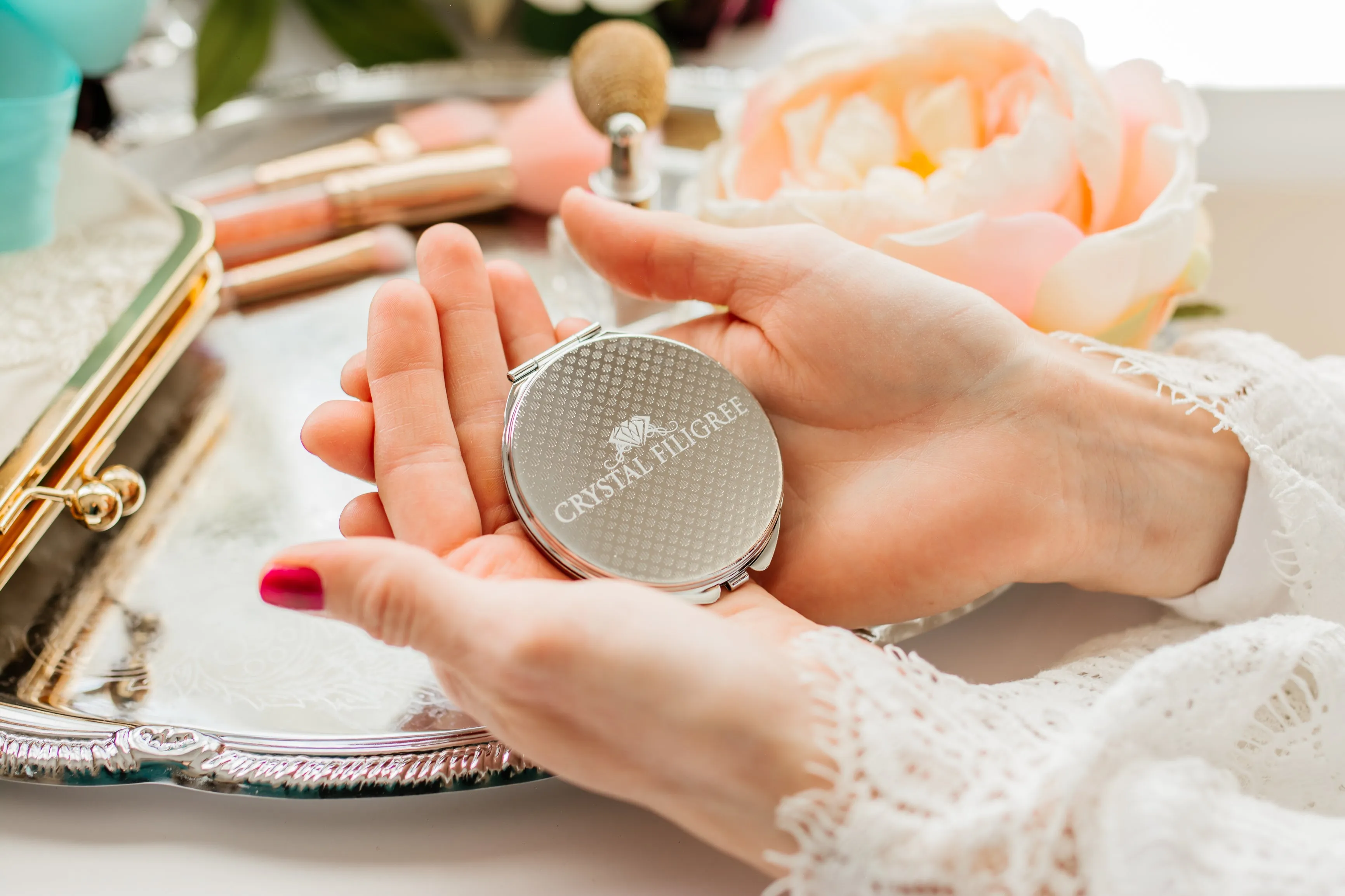 Thank you for Raising the Love of my Life Compact Mirror
