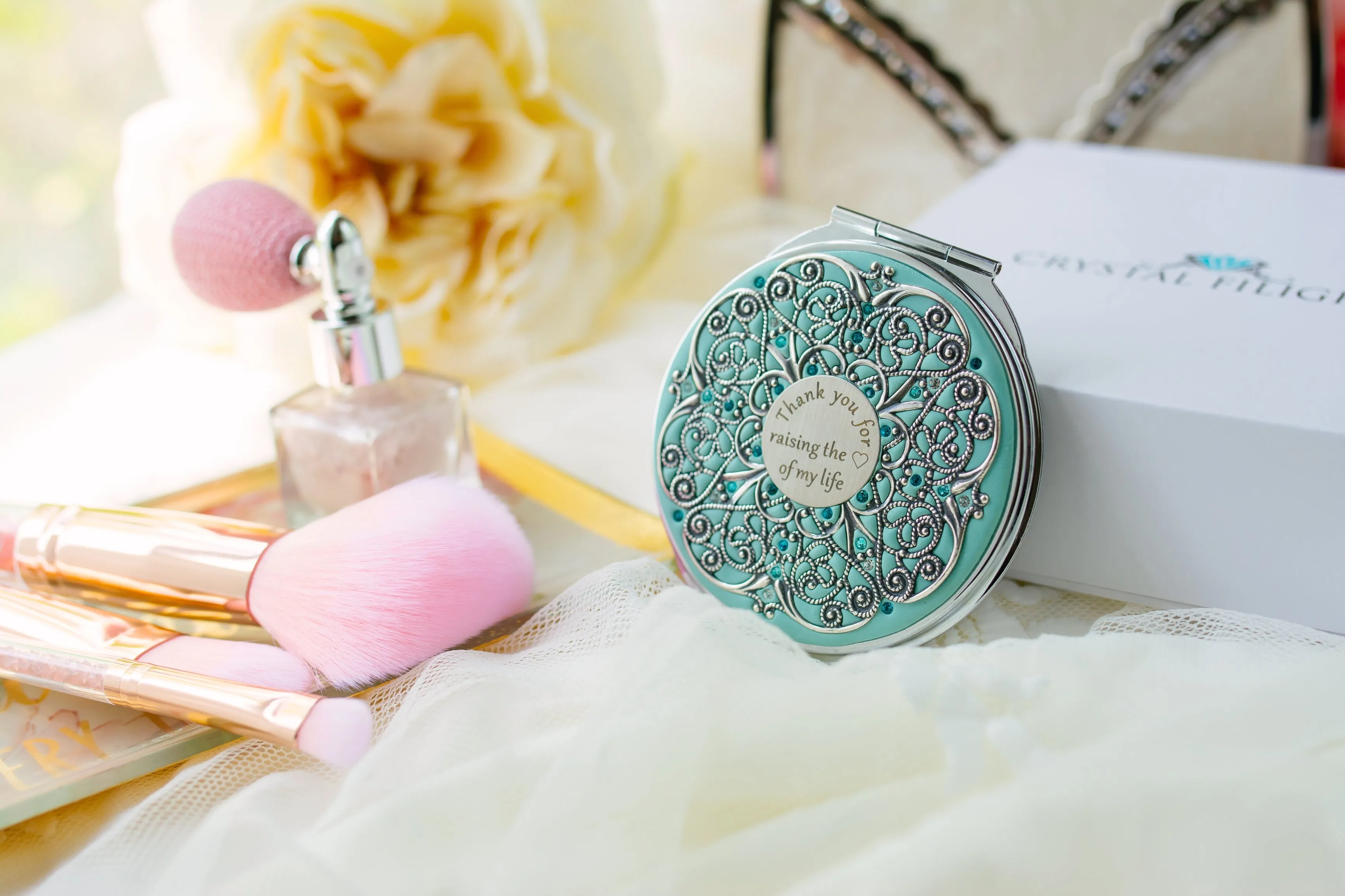 Thank you for Raising the Love of my Life Compact Mirror