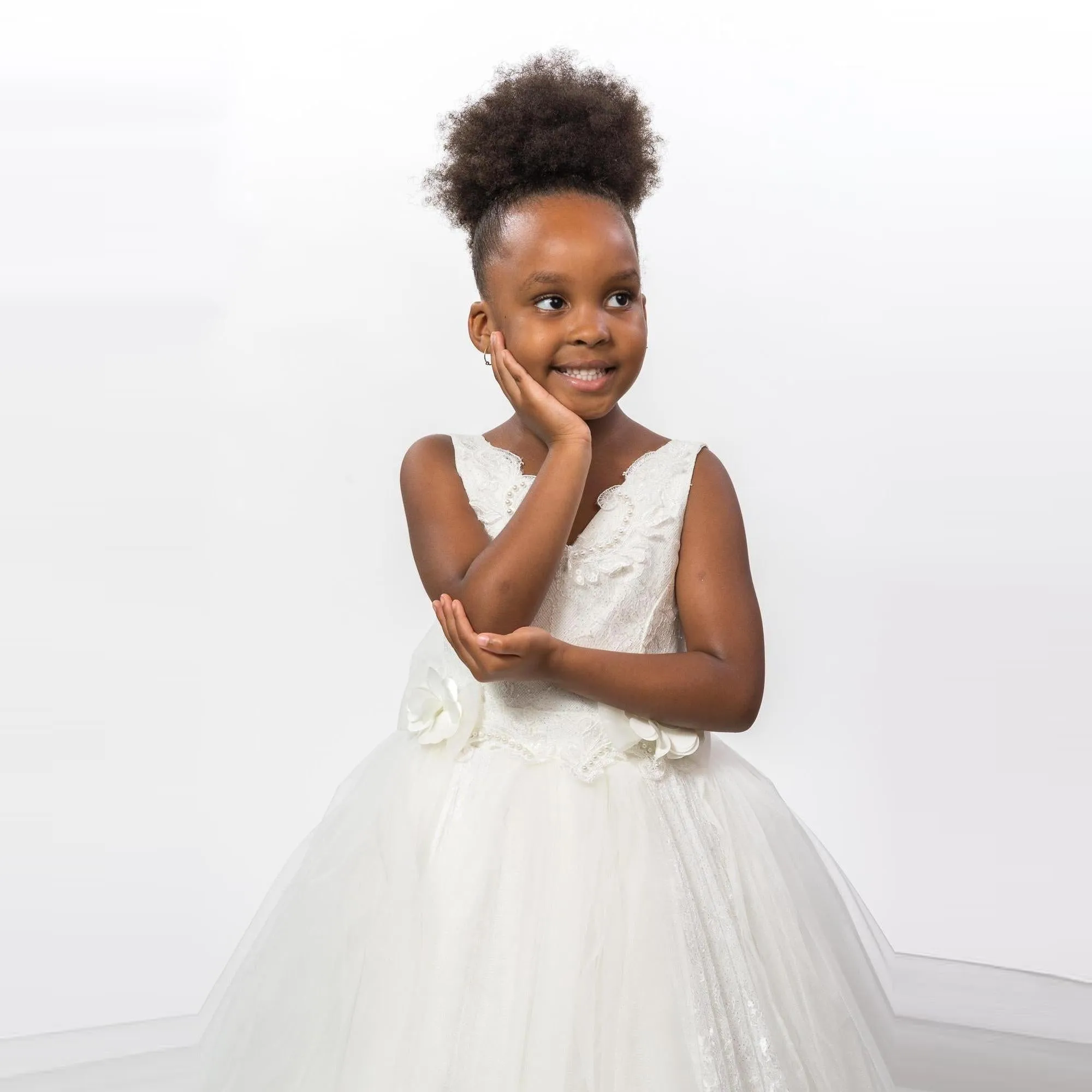 The Adorable Princess Girls Formal Dress