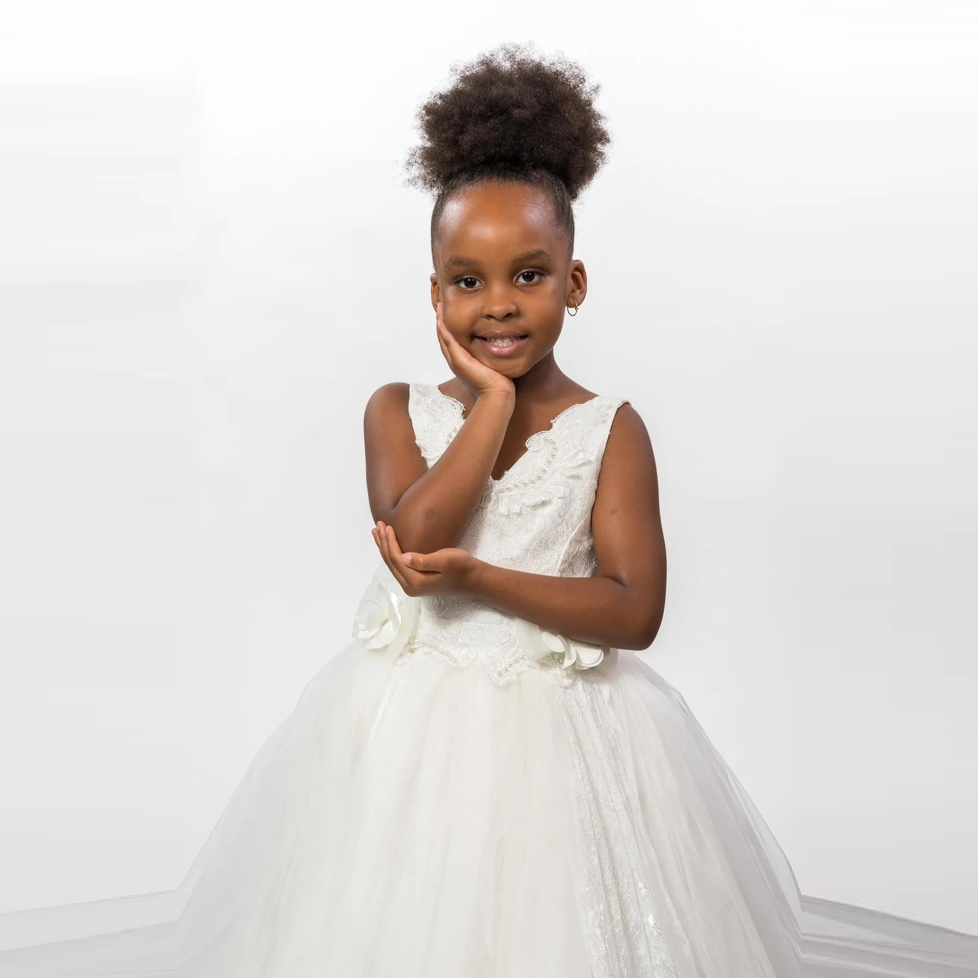 The Adorable Princess Girls Formal Dress