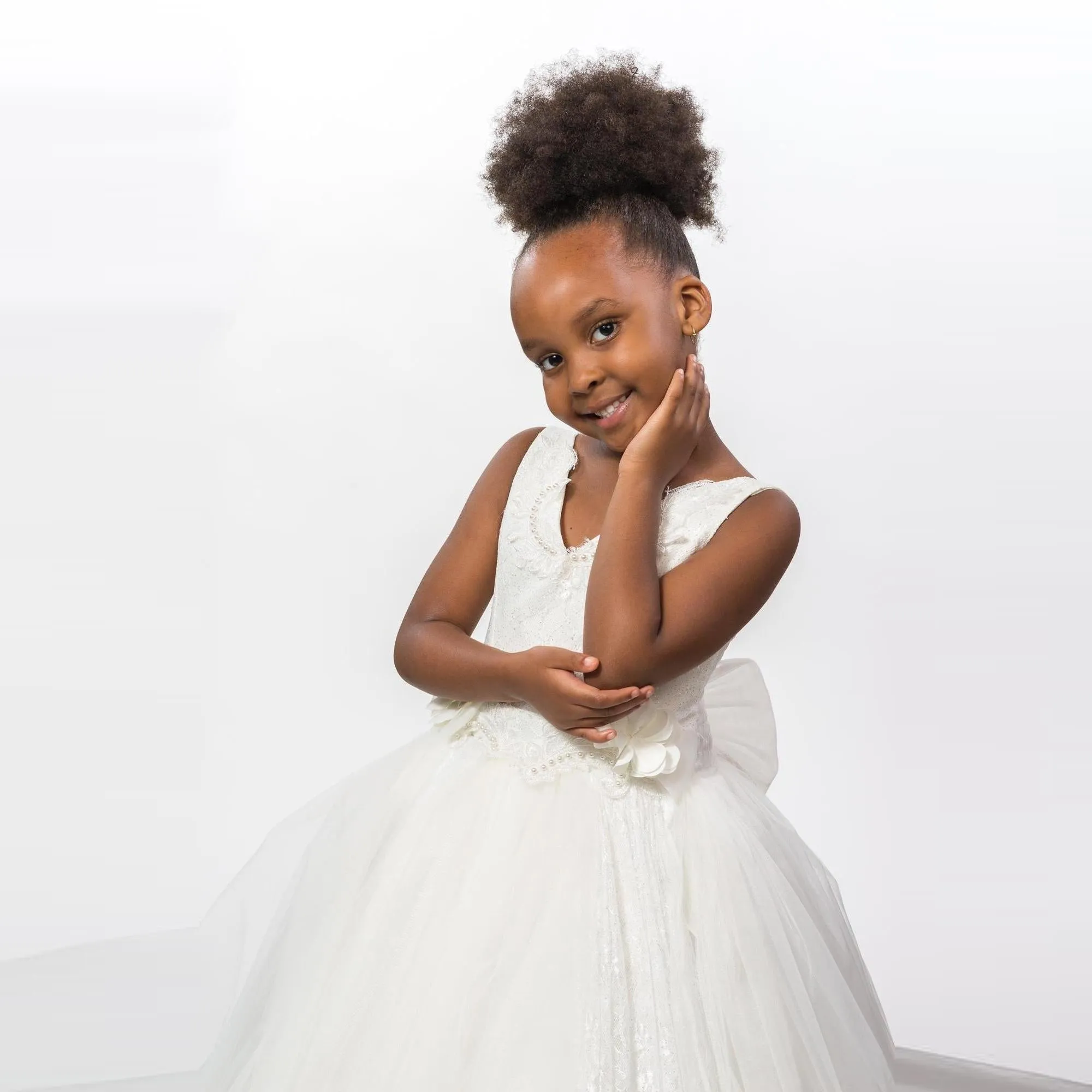 The Adorable Princess Girls Formal Dress