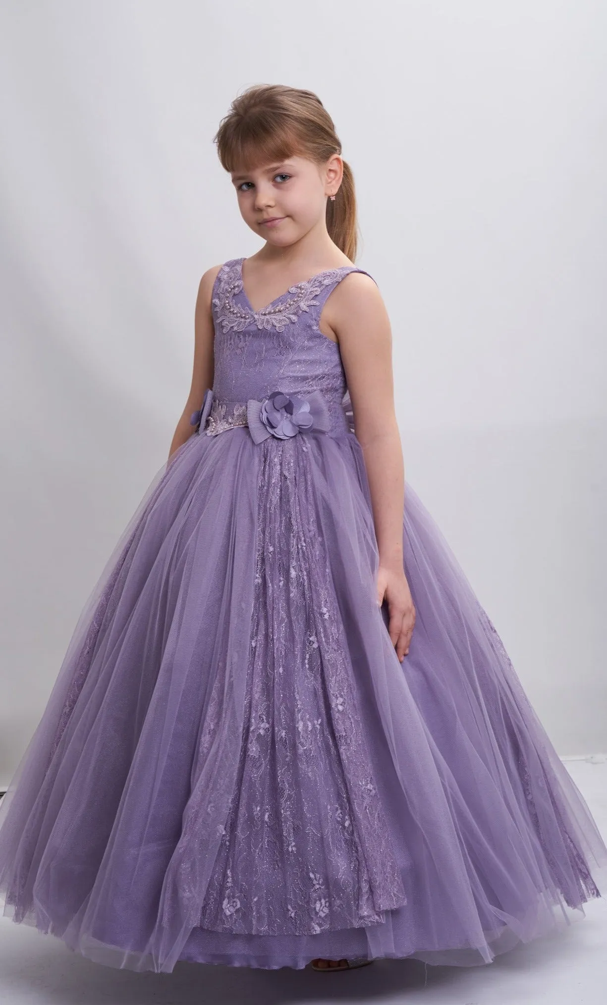 The Adorable Princess Girls Formal Dress