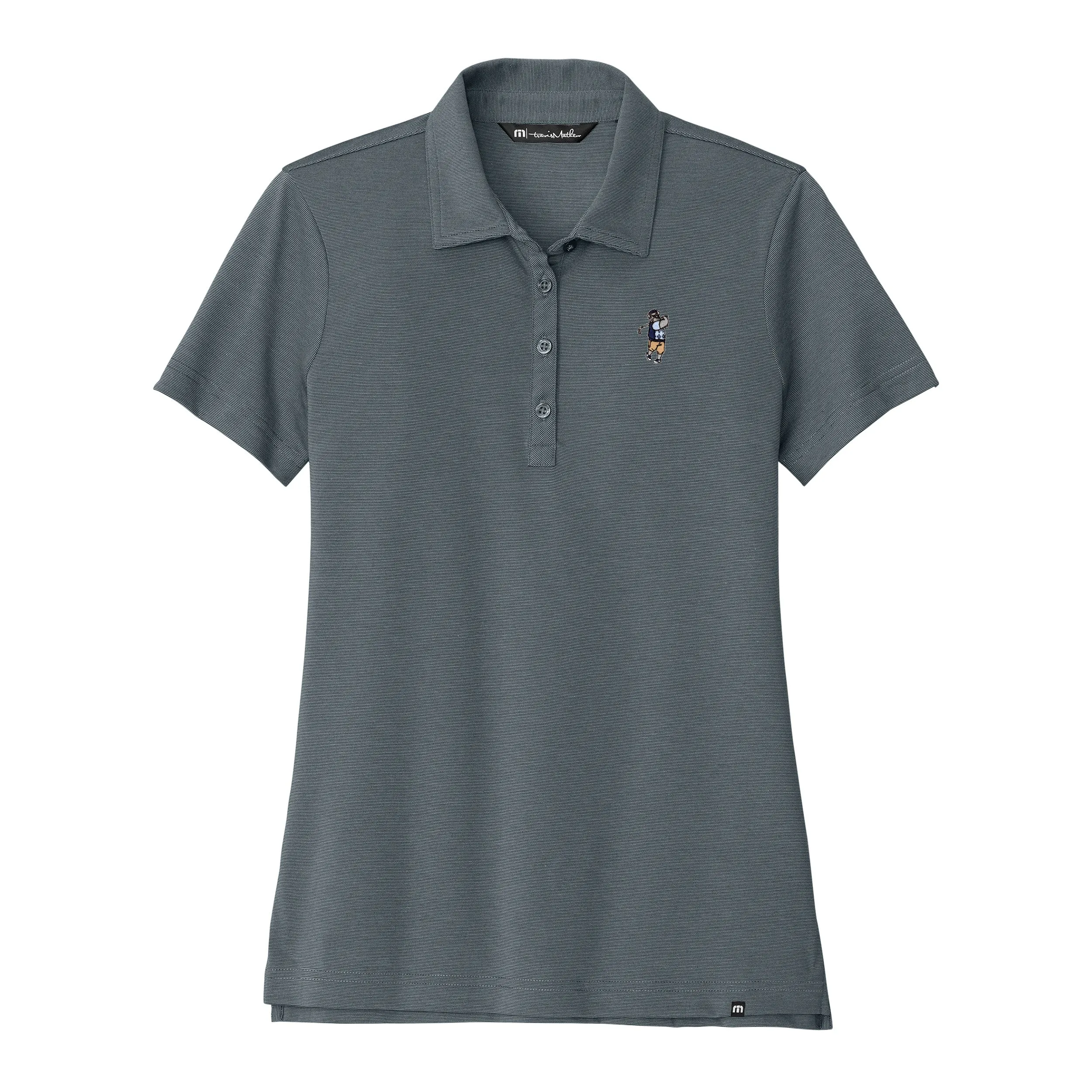 The Citadel, Spike the Golfer, Club Sport Golf, TravisMathew Ladies Sunnyvale Polo Shirt