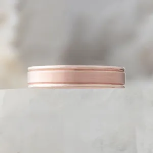 The Classic Men's Wedding Band | 14K Rose Gold