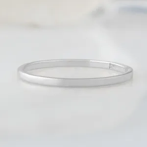 The Gold Stacking Wedding Ring | in 14K White Gold