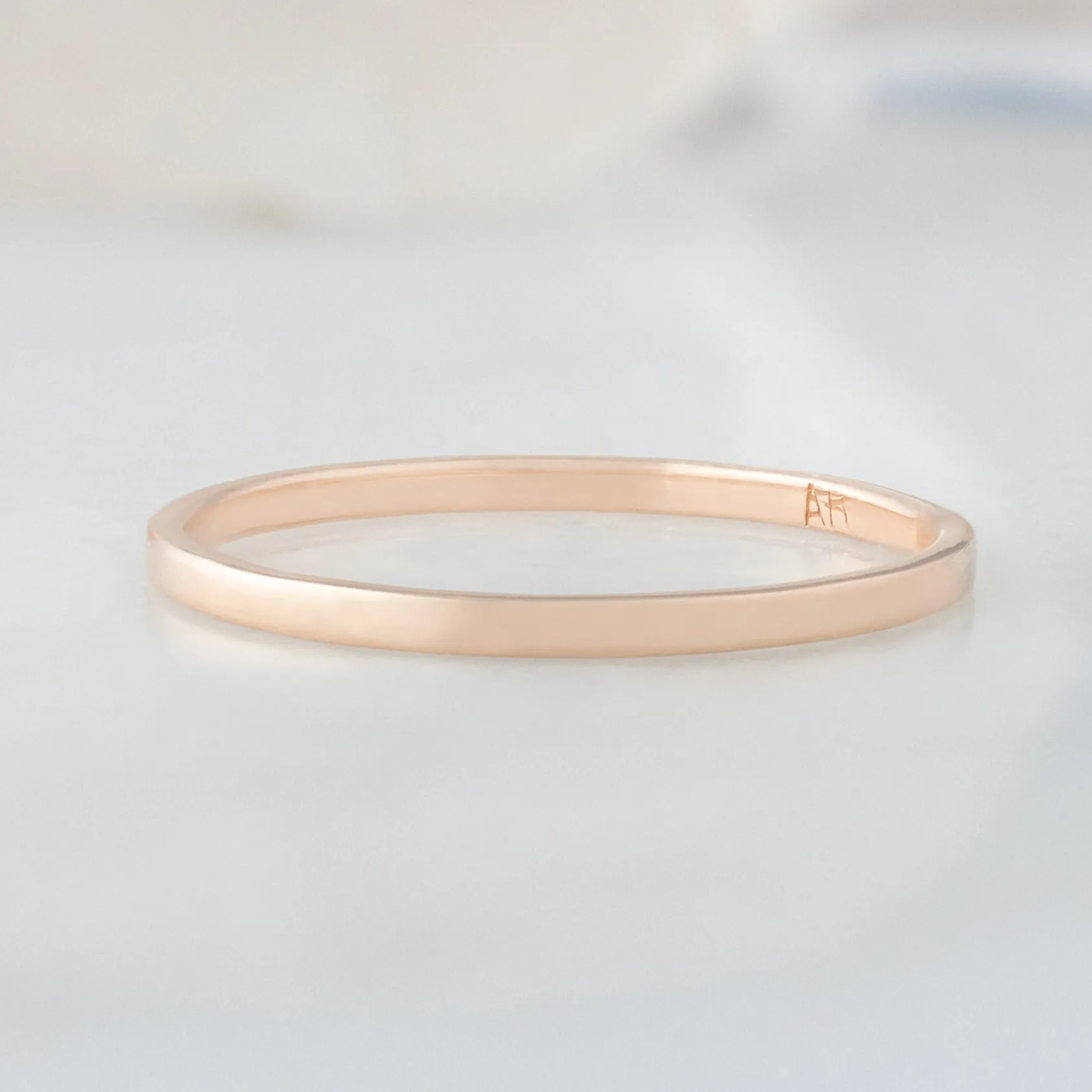The Gold Stacking Wedding Ring | Yellow, Rose or White Gold