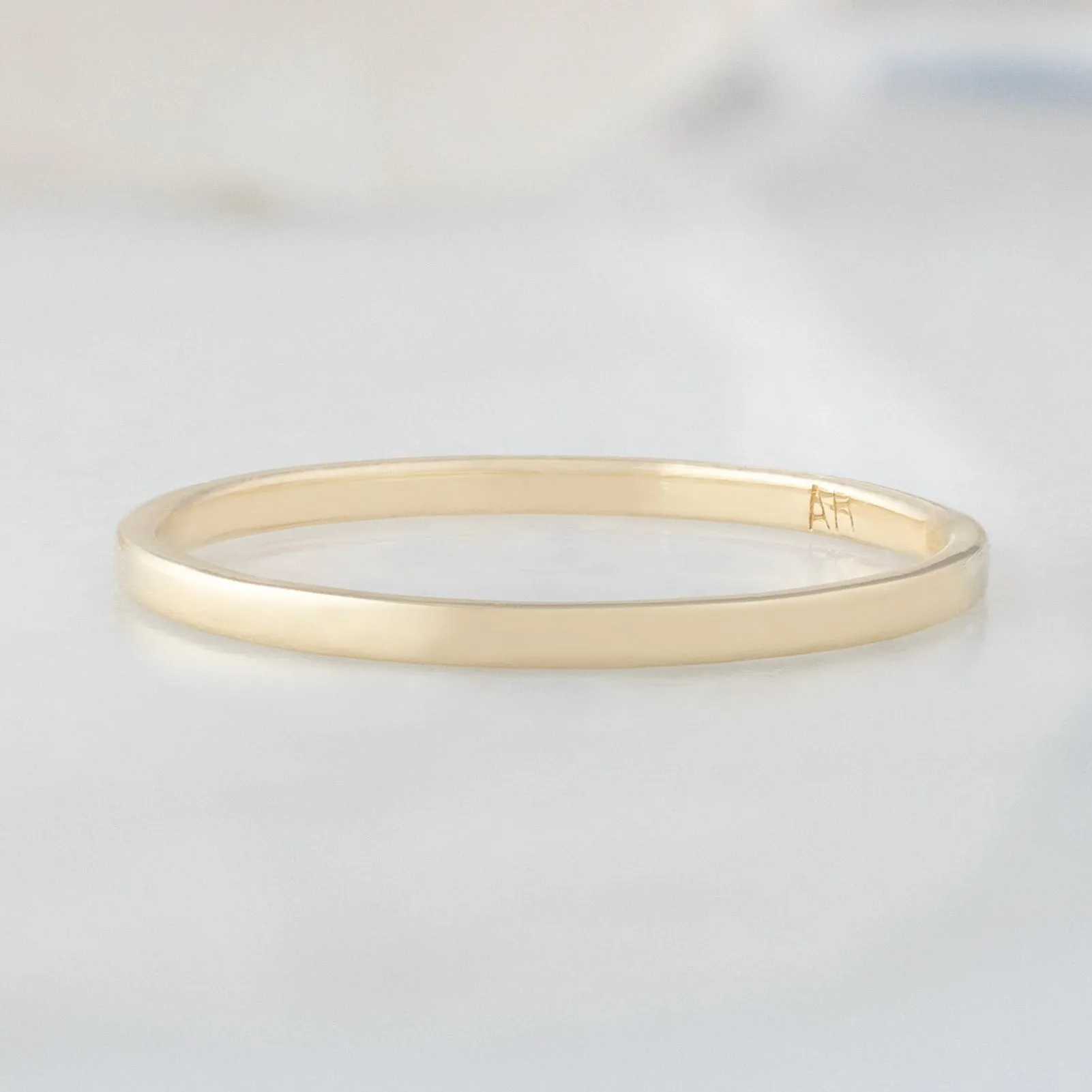 The Gold Stacking Wedding Ring | Yellow, Rose or White Gold