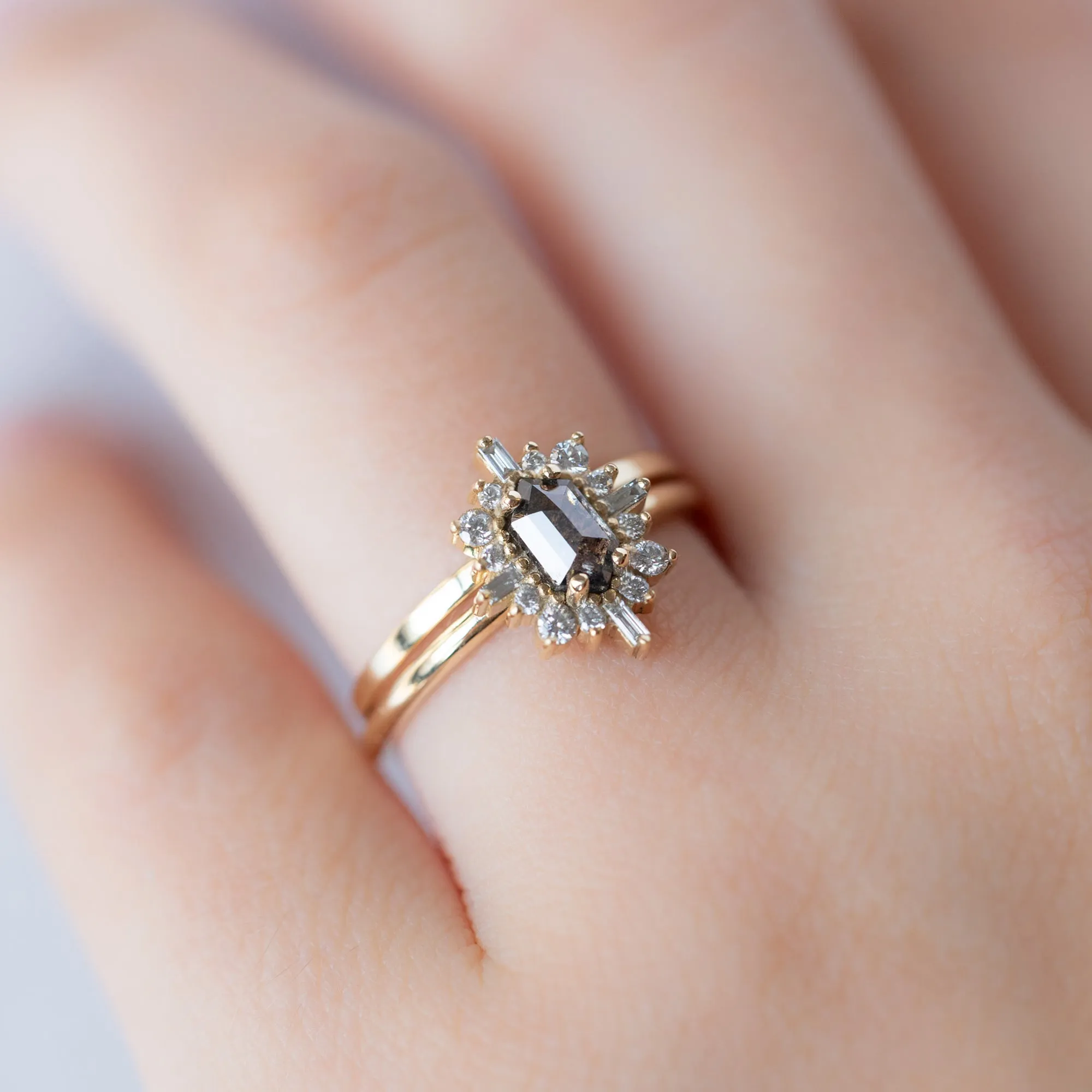 The Gold Stacking Wedding Ring | Yellow, Rose or White Gold