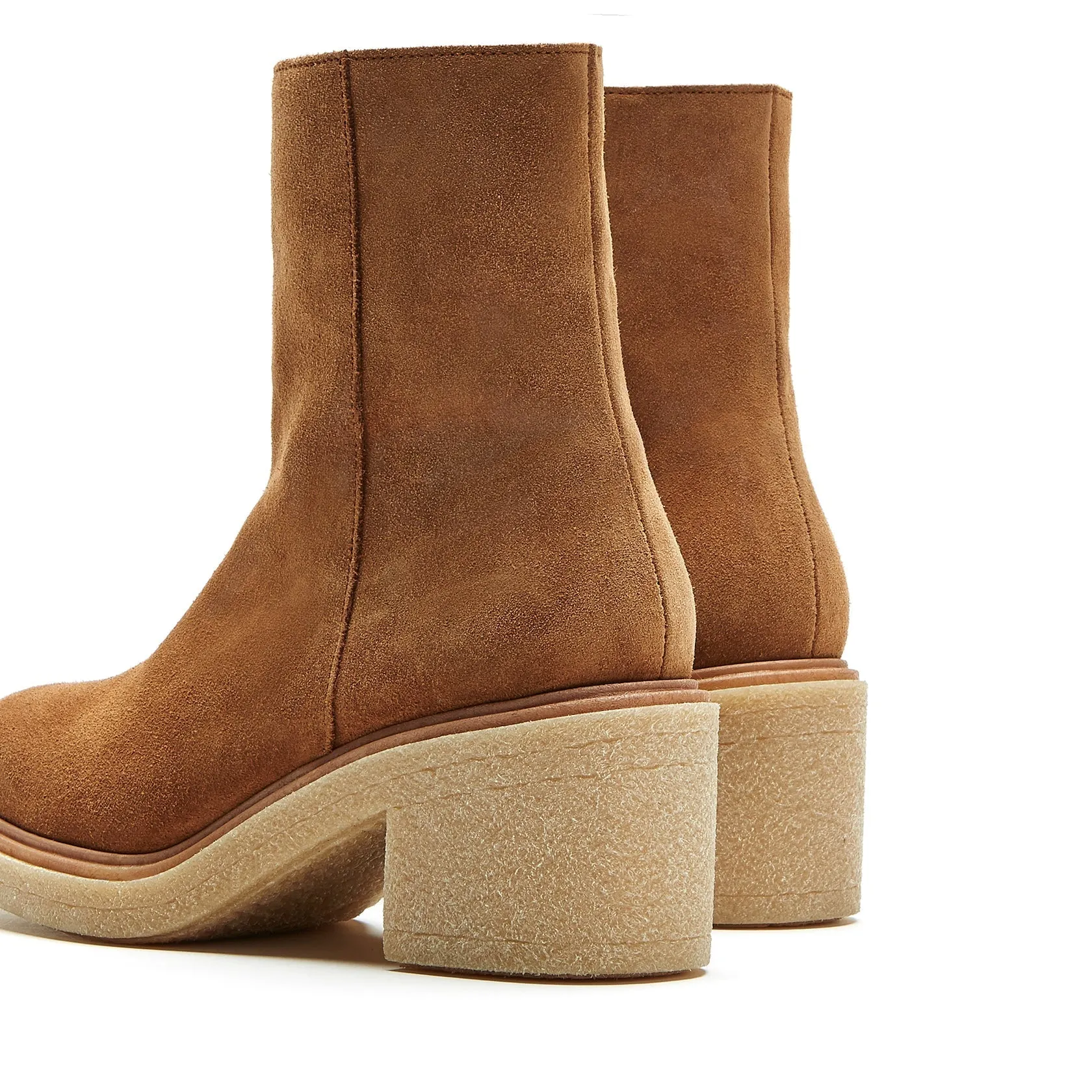 The Rose Suede Boot by Sister X Soeur - Tan