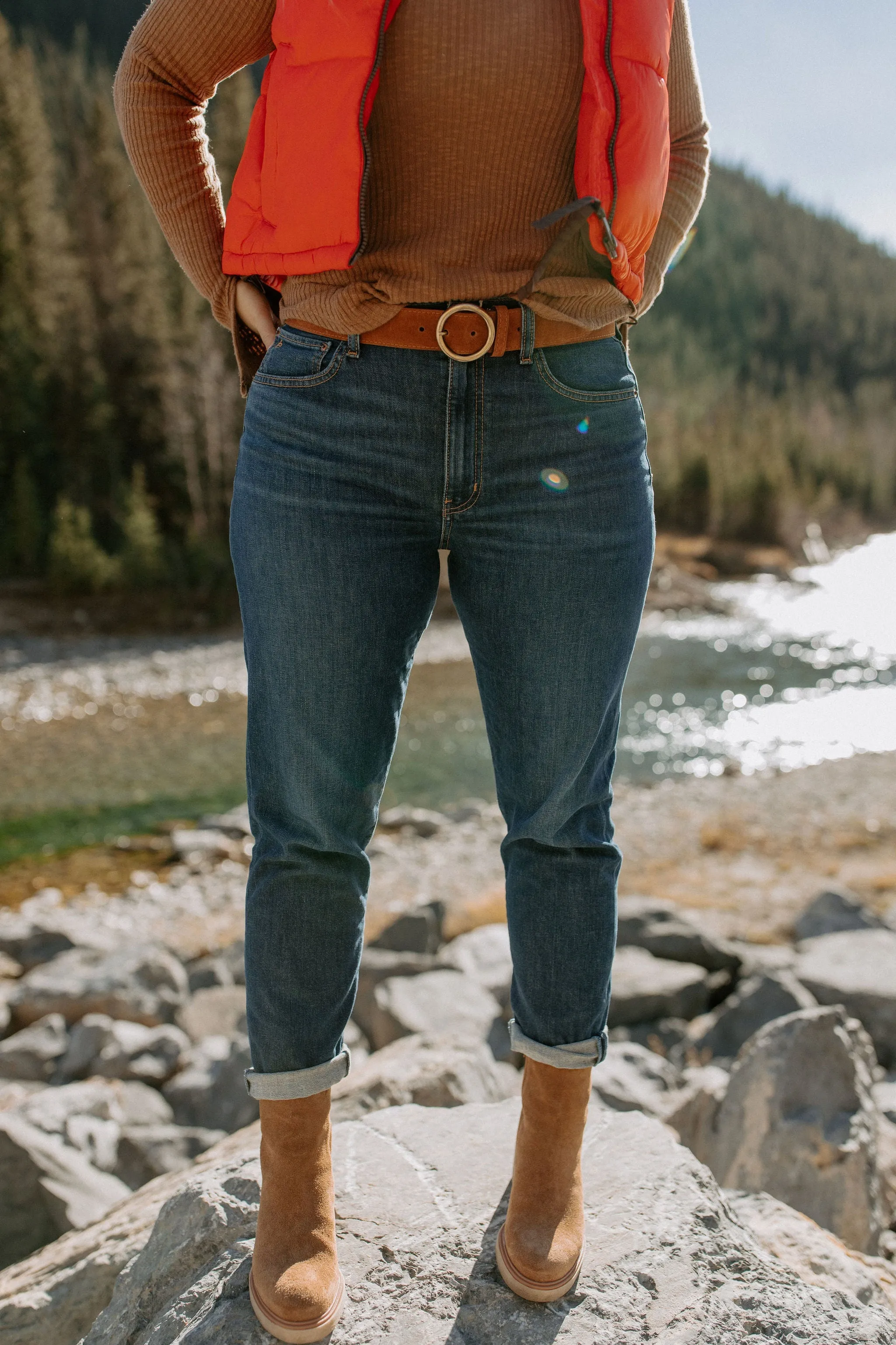 The Rose Suede Boot by Sister X Soeur - Tan