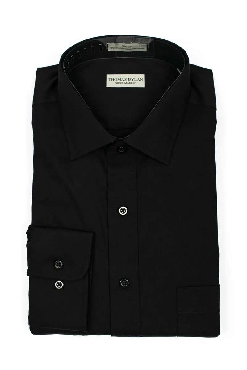Thomas Dylan Dress Shirt Spread Collar Stretchtech