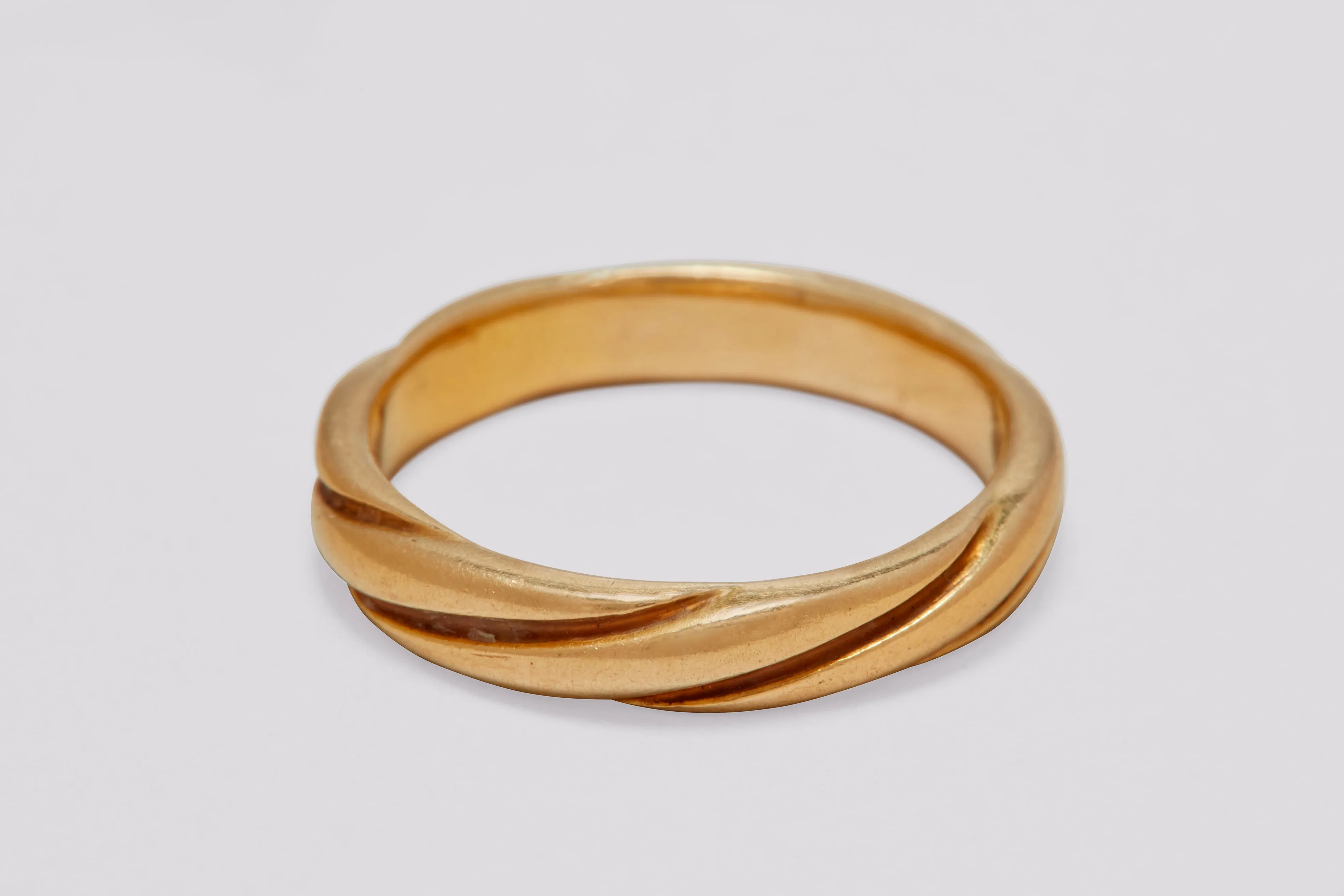 Tiffany & Co. Woven Gold Band