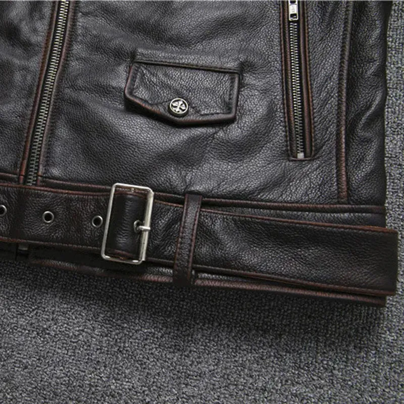 Timeless Oblique Zipper Leather Jacket