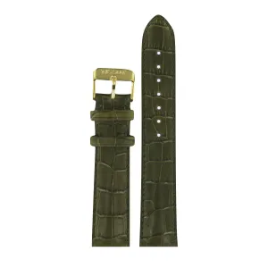 Tissot 20mm Retro Green Leather Strap