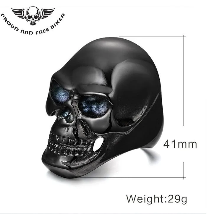 Titanium Skull Ring