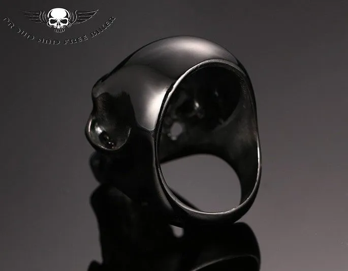Titanium Skull Ring