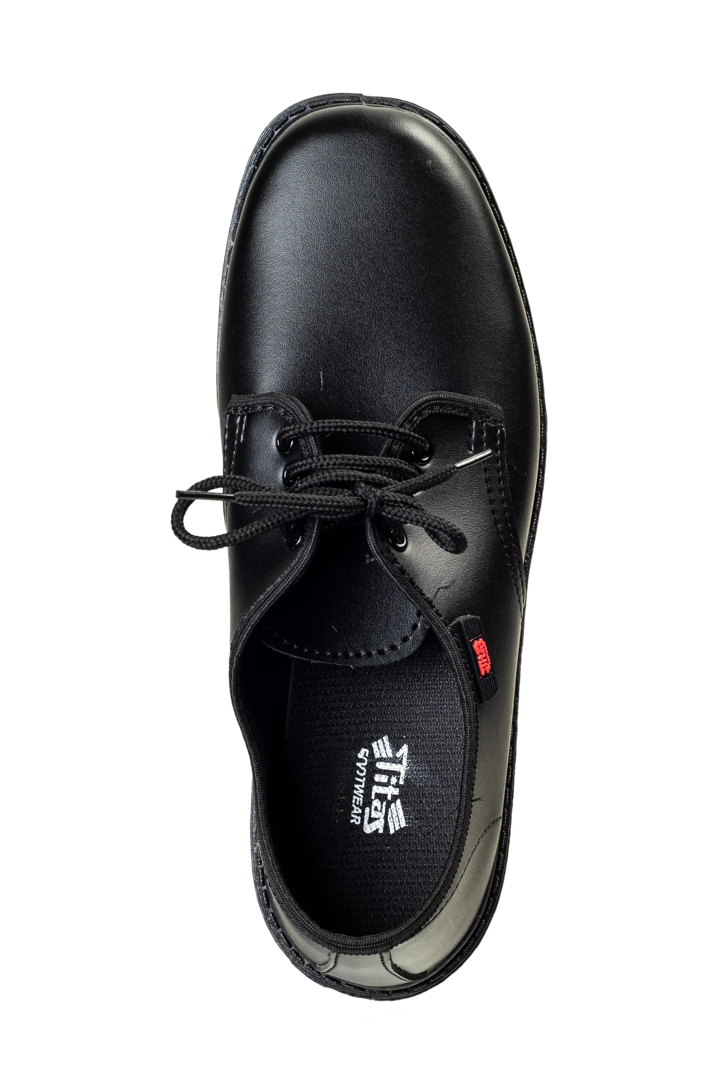 Titas Boys Black School Shoe (3 Years to 6 Years)(Skool Star Jr.)