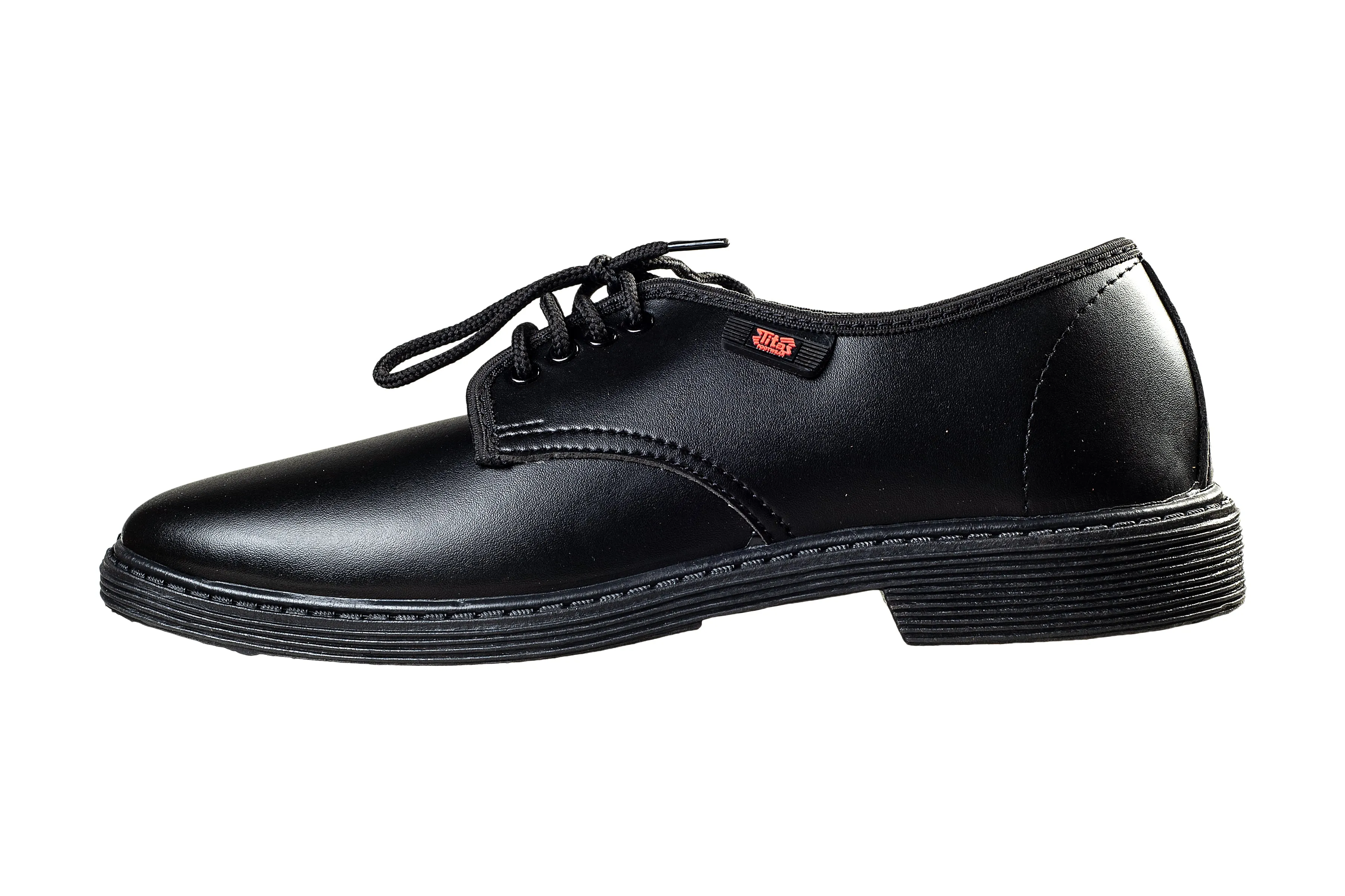Titas Boys Black School Shoe (3 Years to 6 Years)(Skool Star Jr.)