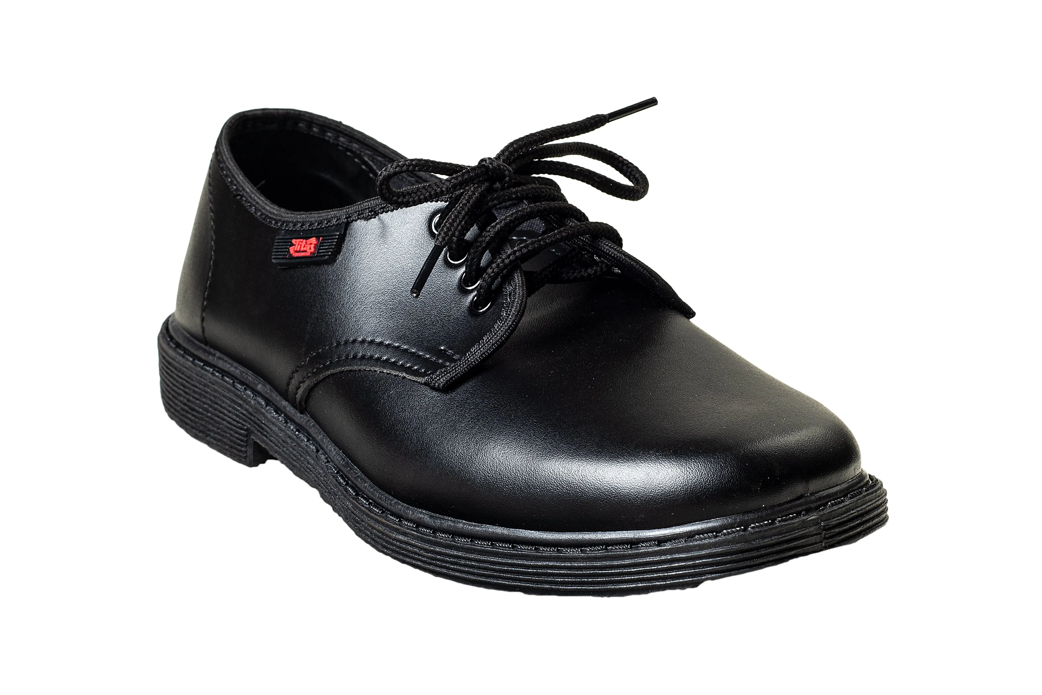 Titas Boys Black School Shoe (3 Years to 6 Years)(Skool Star Jr.)