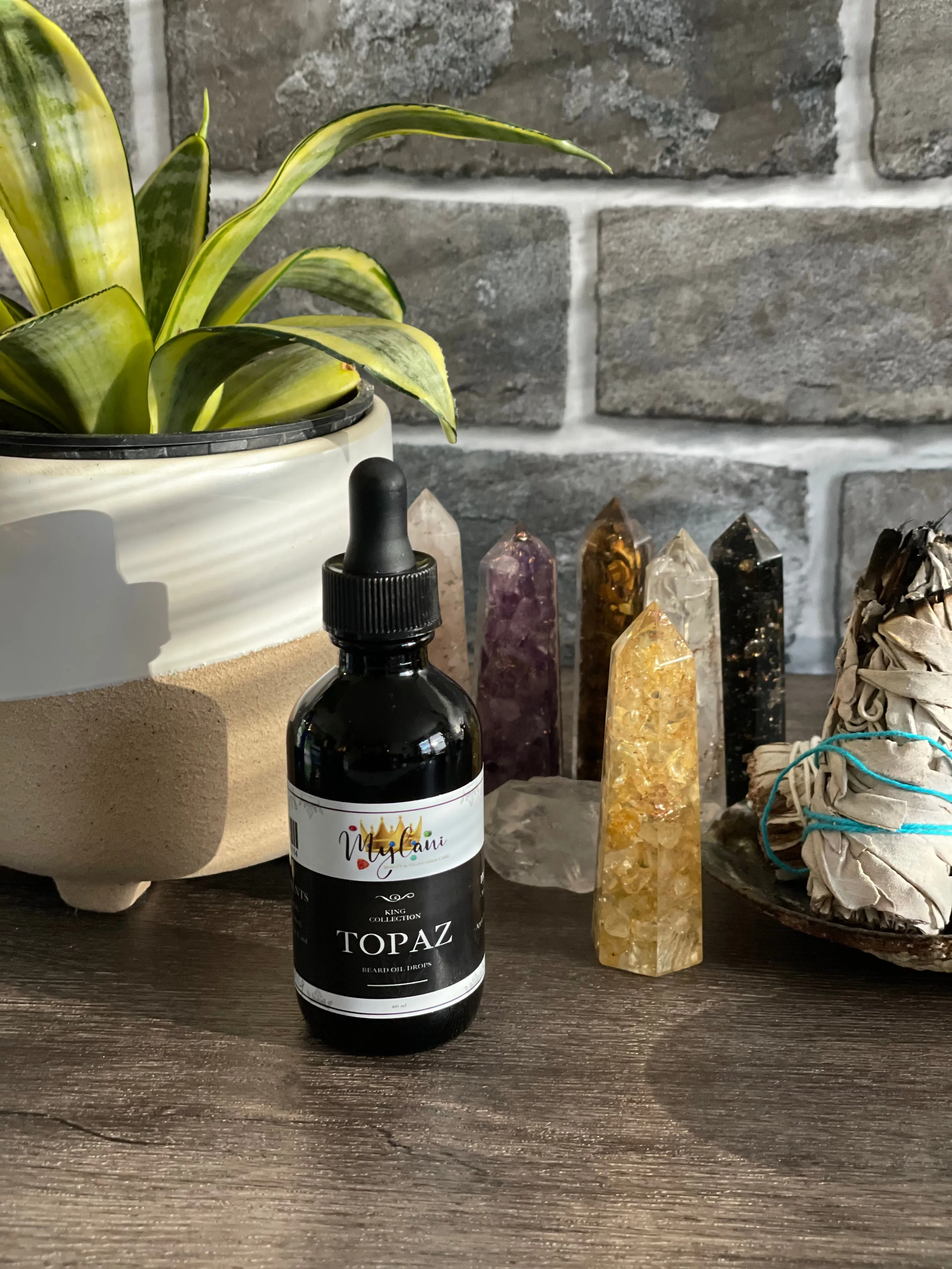 TOPAZ Beard Oil Drops