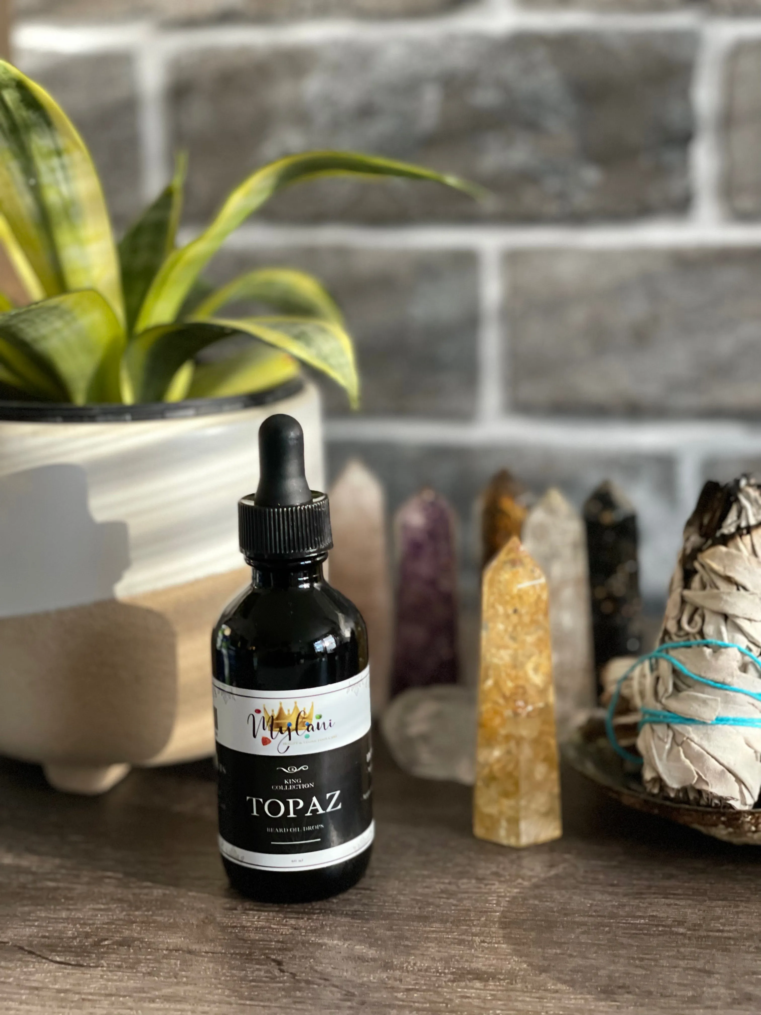 TOPAZ Beard Oil Drops