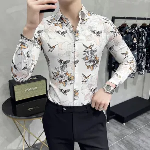 TrendWear Herren Floral Hemd