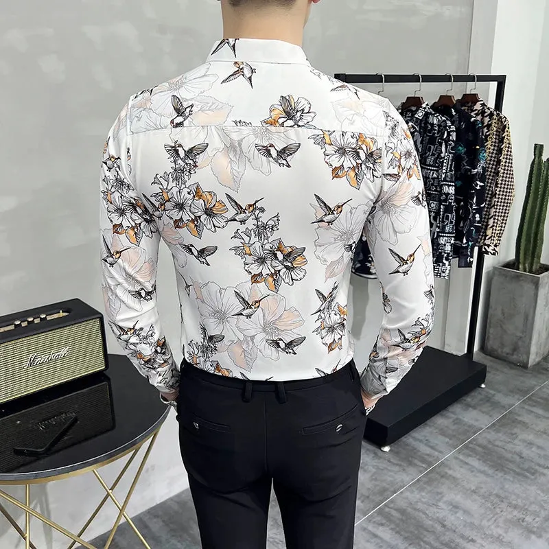 TrendWear Herren Floral Hemd