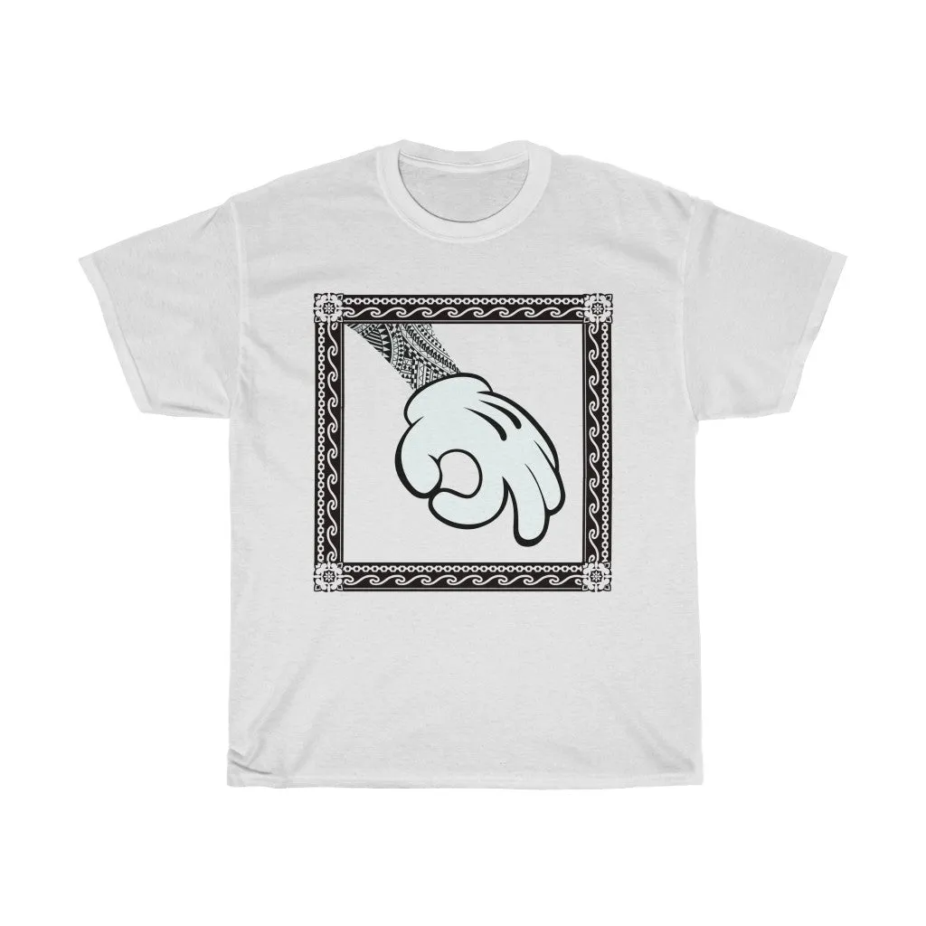 Tribal Circle Hand Unisex Heavy Cotton Tee