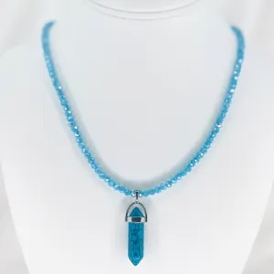 Turquoise Natural Stone Necklace – Timeless Elegance 