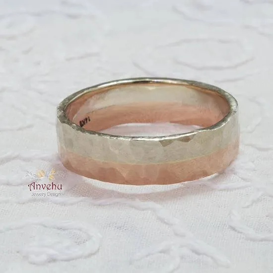 Two-Tone Wedding Band