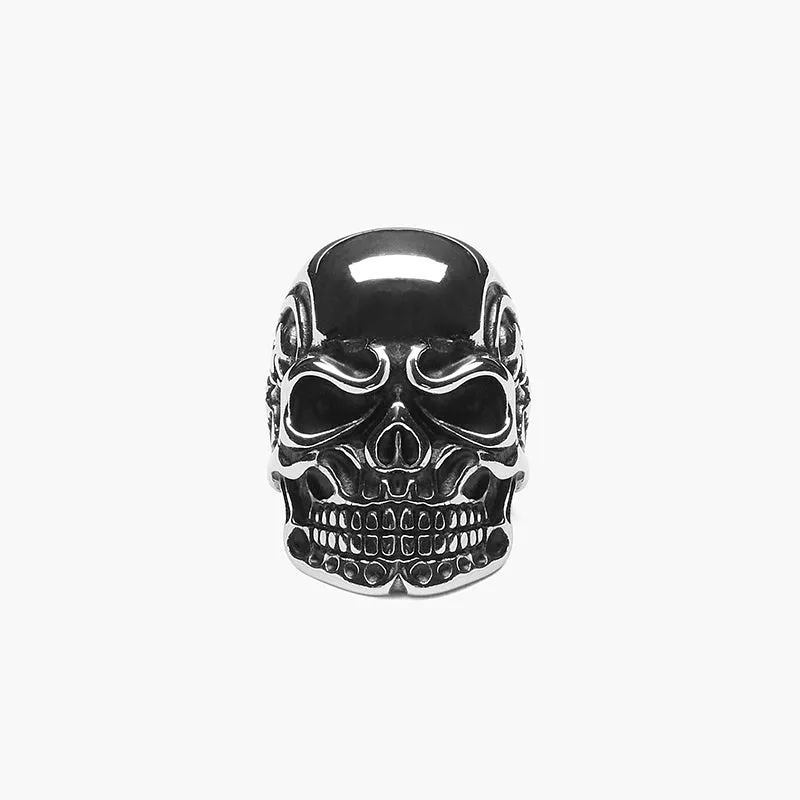 UNISEX RETRO SKULL RING